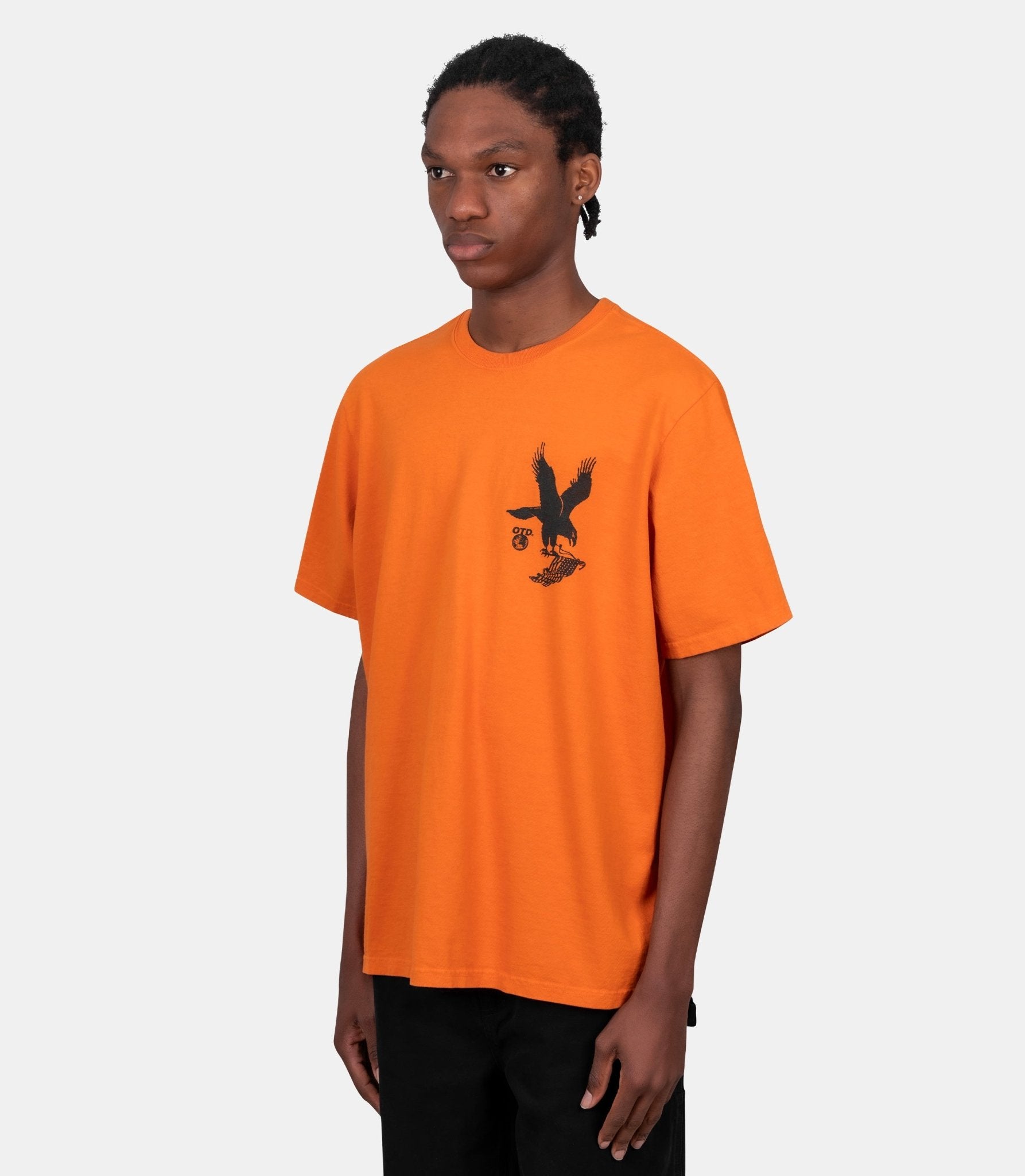 T-shirt where eagles dare - 01D-04-031-ORANGE-S - One of these days