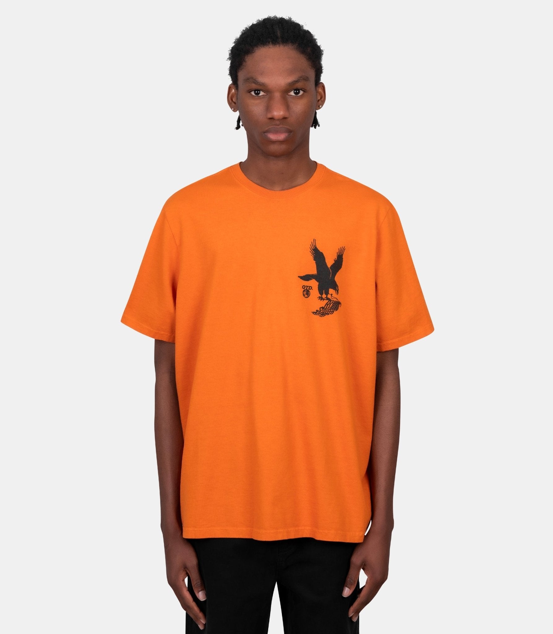 T-shirt where eagles dare - 01D-04-031-ORANGE-S - One of these days