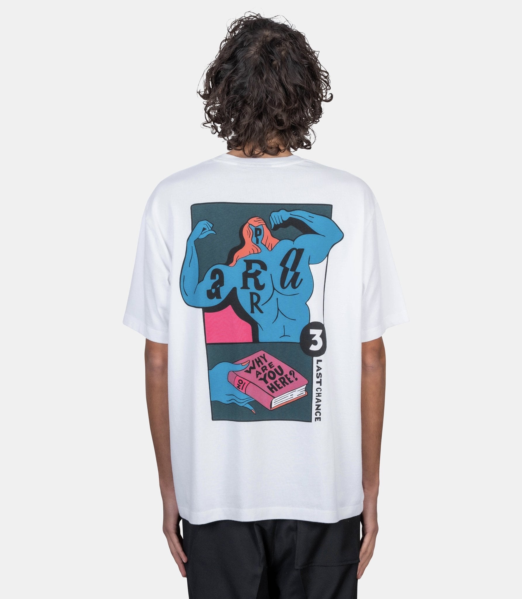 T-shirt why are you here - 55155-S - By parra