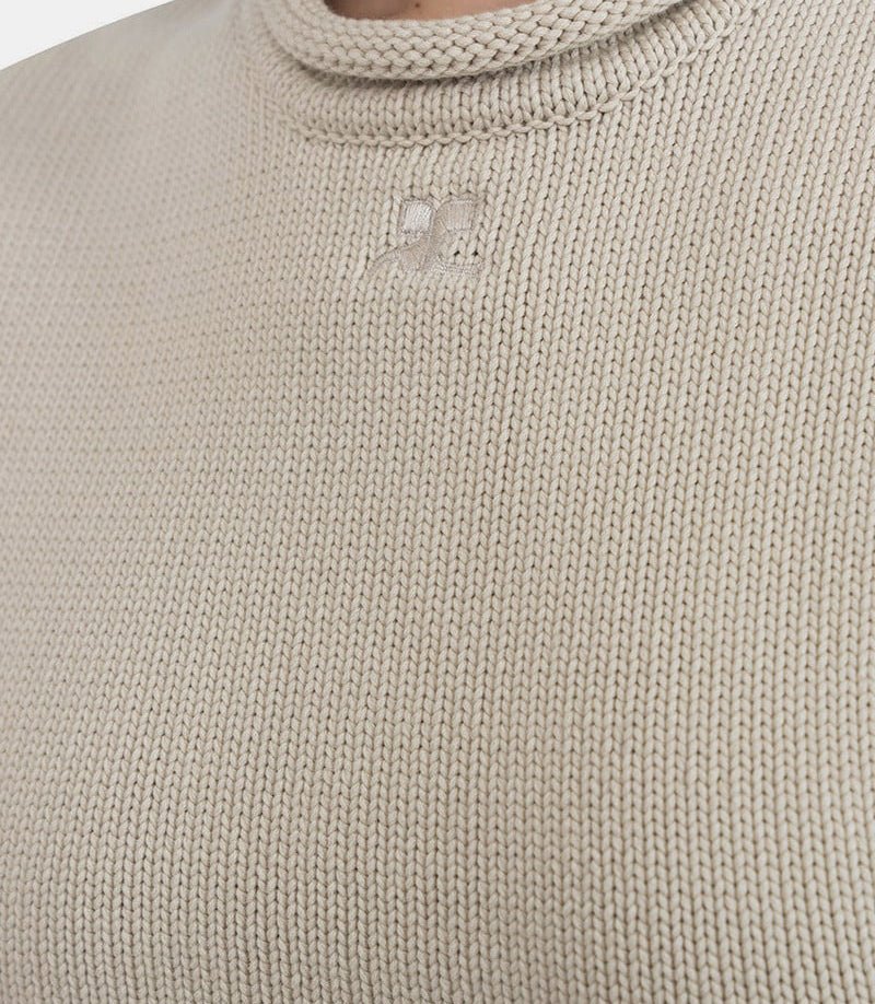 Tank top en maille coton125MDE116FI0066 - 1021 - XSCourrèges