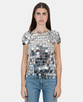 Top effet mirroir - 19eit0010ps0133 - p040 - 36 - Rabanne