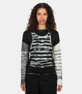 Top manches longues fin en jersey print « tattoo »25/34 - F - TO267I - J089 - 0003 - XSJean paul gaultier
