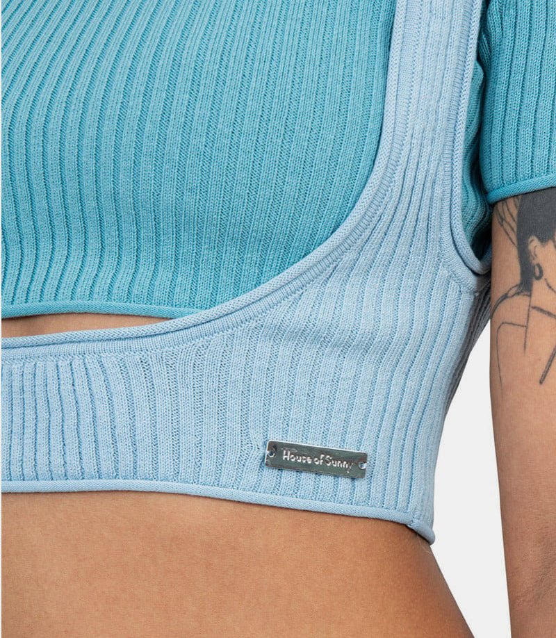 Top olympusVOL2368 - SKYBLUE - SS24 - 6House of sunny