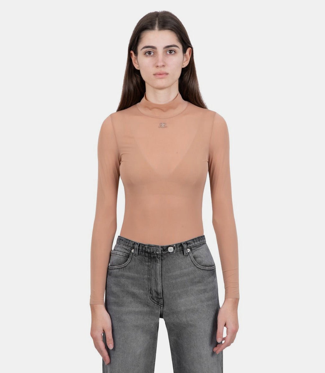 Top seconde peau col montant323JTO182JS0088 - 1019 - FW23 - SCourrèges