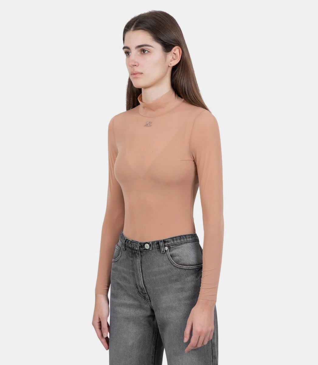 Top seconde peau col montant323JTO182JS0088 - 1019 - FW23 - SCourrèges