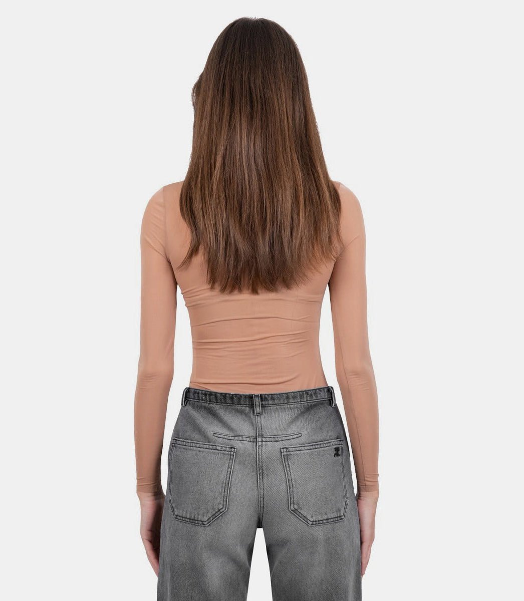 Top seconde peau col montant323JTO182JS0088 - 1019 - FW23 - SCourrèges
