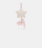 Traction musicale lapin timide roseMP4BP - OSJellycat