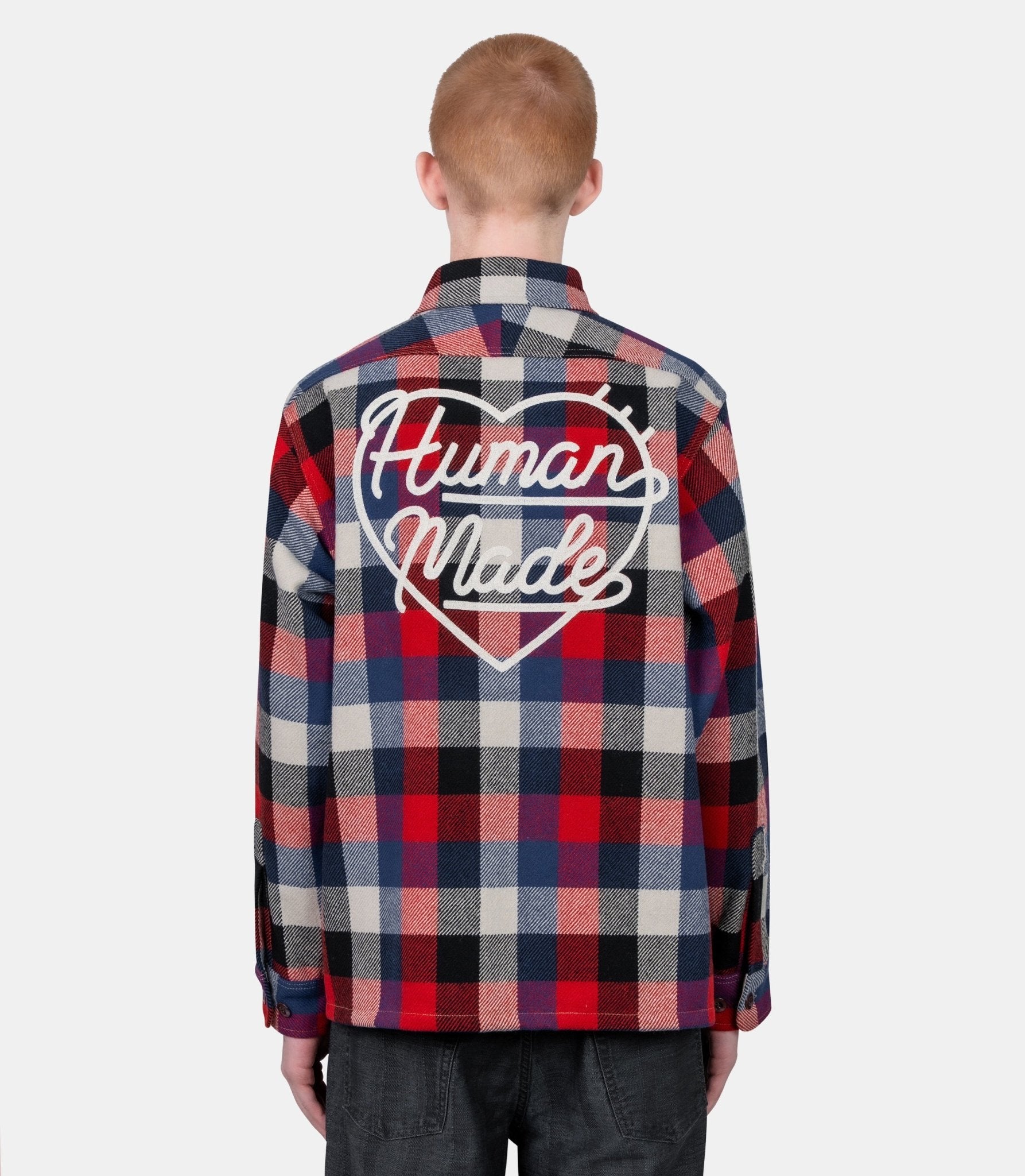 Veste à carreaux - HM30SH013-M - Human made