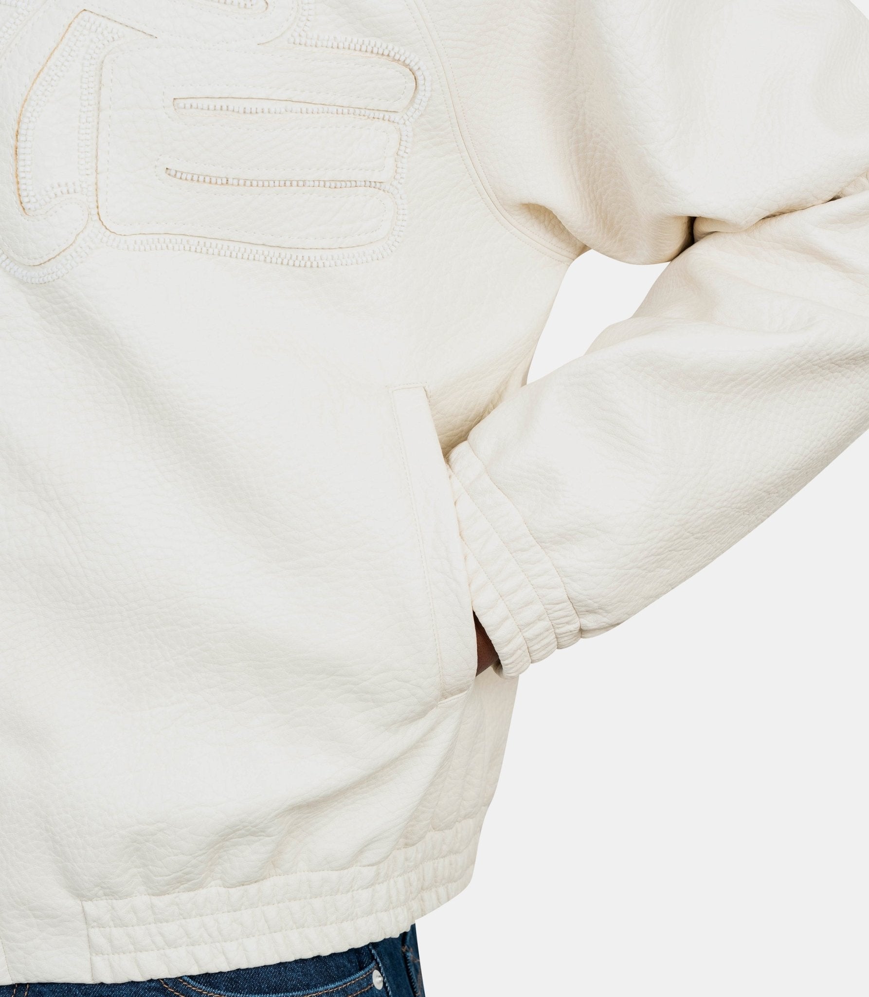 Veste à écusson et perles - SS25 - 130J - S - Arte