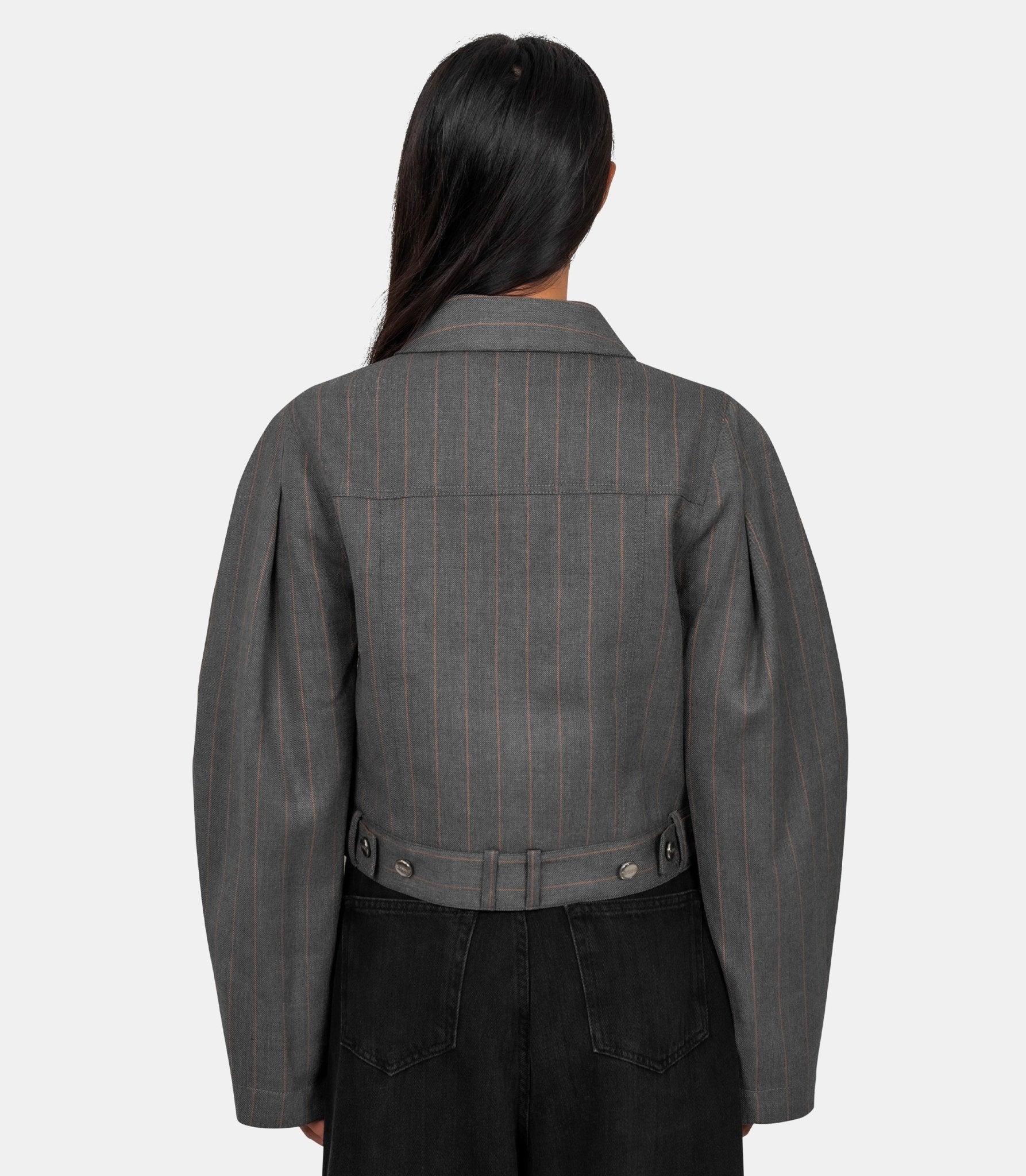 Veste à rayures - W0760 - 205 - 34 - Ganni