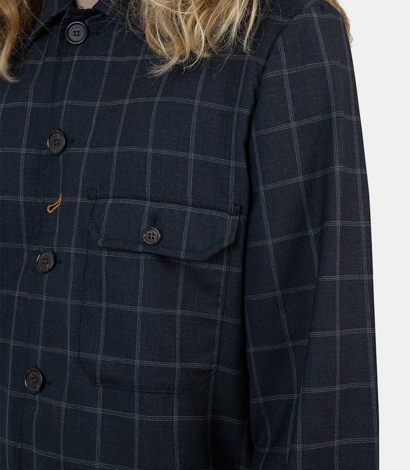 Veste bakers norfolk28504 - NAVY - SS23 - MUniversal works.
