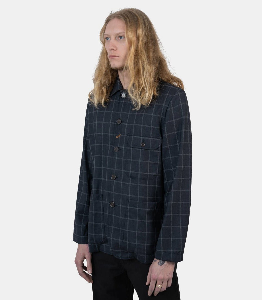 Veste bakers norfolk28504 - NAVY - SS23 - MUniversal works.