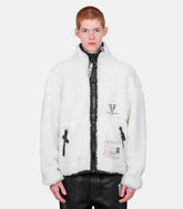 Veste boa - A15BL601-WHITE-44 - Mihara yasuhiro