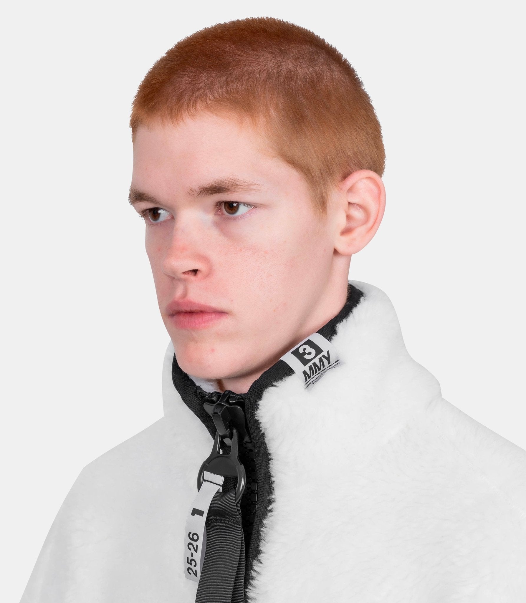 Veste boa - A15BL601-WHITE-44 - Mihara yasuhiro