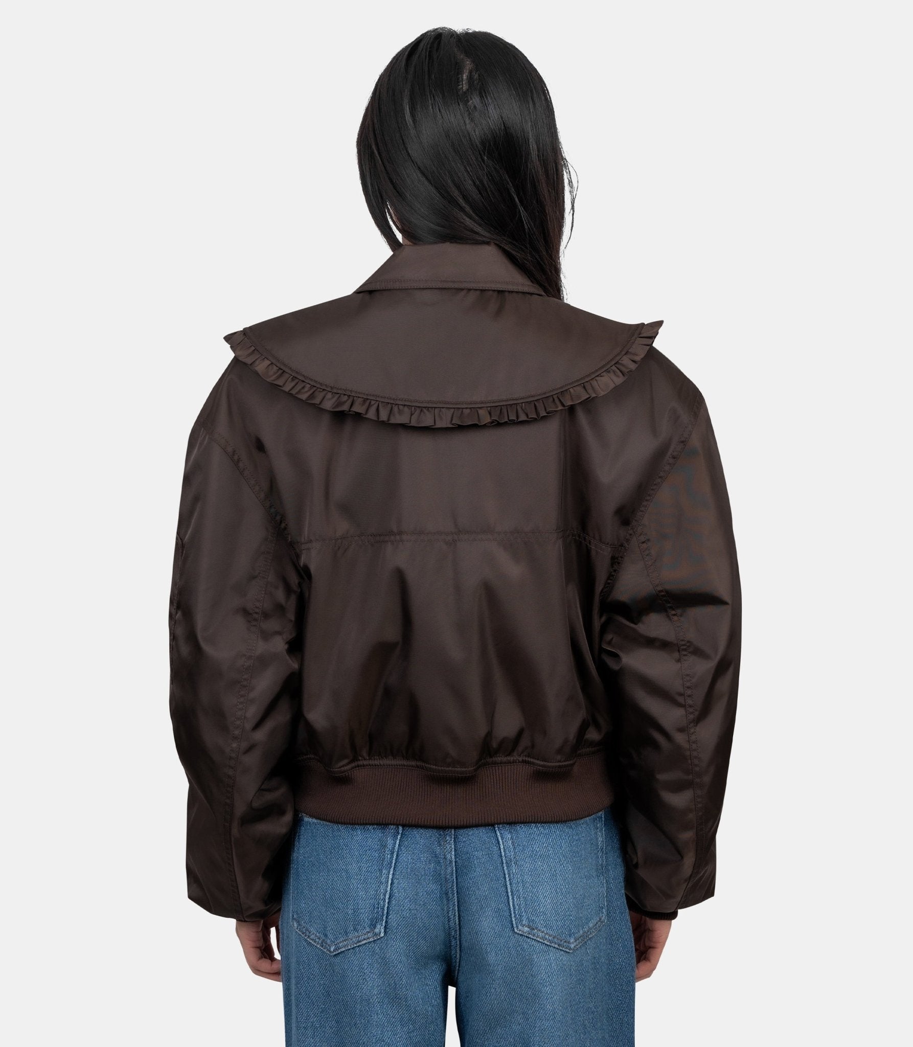 Veste bomber duchesse nylon - A1010046-ZWX-36 - Ganni