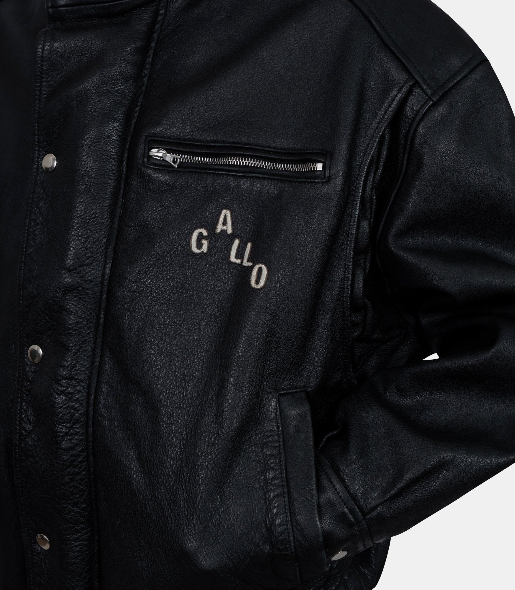 Veste bomber en cuir the commission - 7U004Q3009BLK-M - Paly hollywood