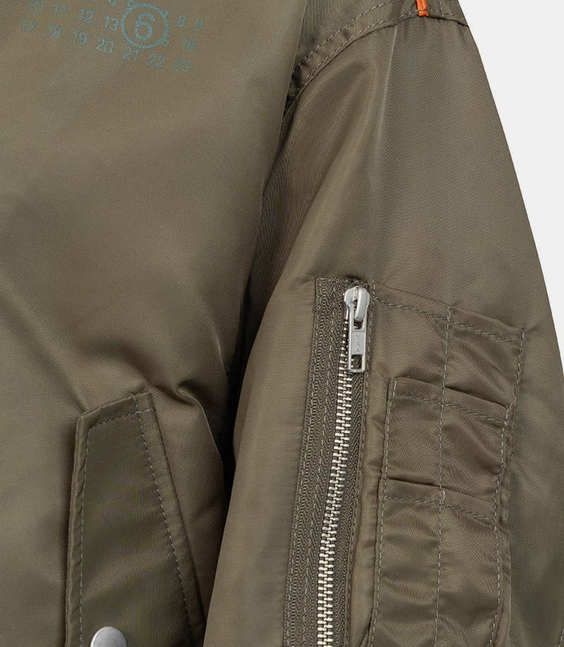 Veste bomber numérique - S52AM0315M35257 - 728 - 36 - Mm6 maison margiela