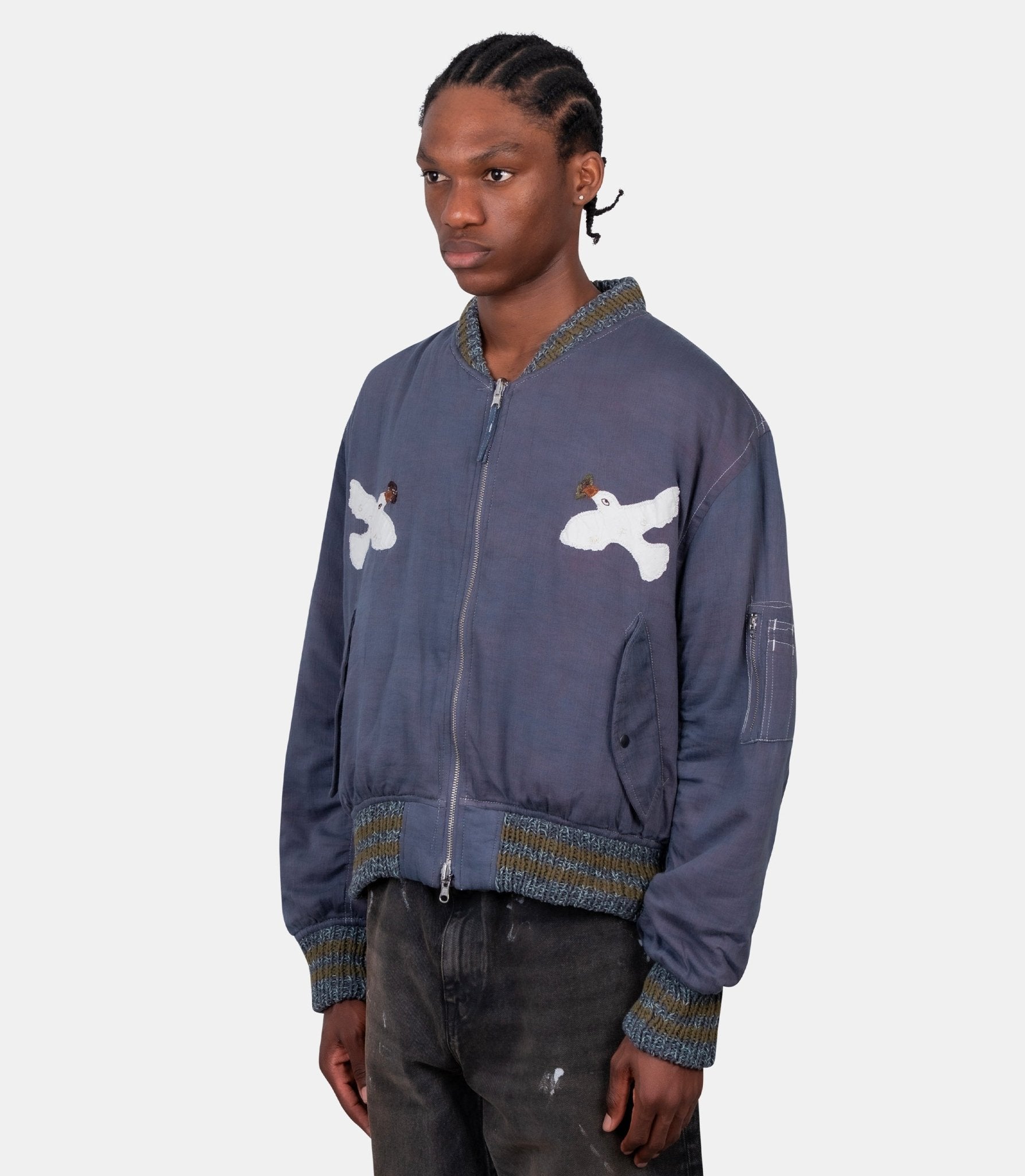Veste bomber seed réversible - SSS26JASEECOTPUP-S - Story mfg.