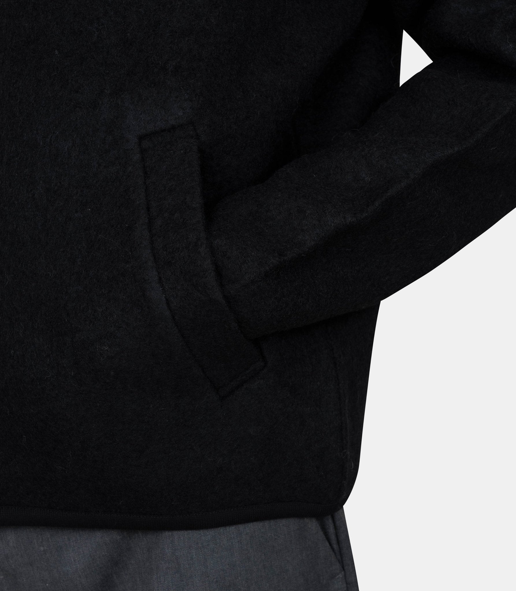 Veste bomber zippée - 00018 - black - S - Universal works.