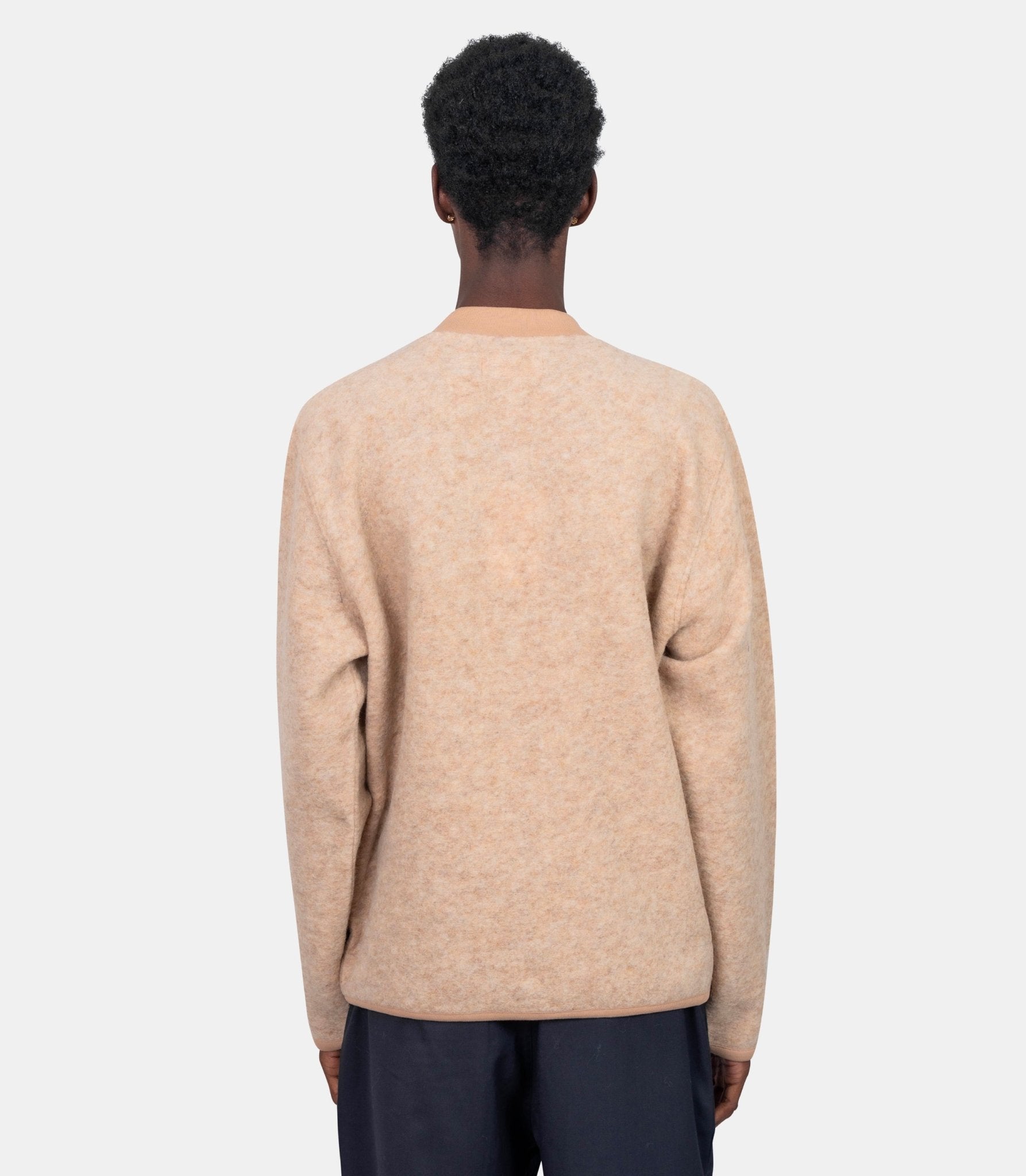 Veste bomber zippée - 00018 - fawn - S - Universal works.