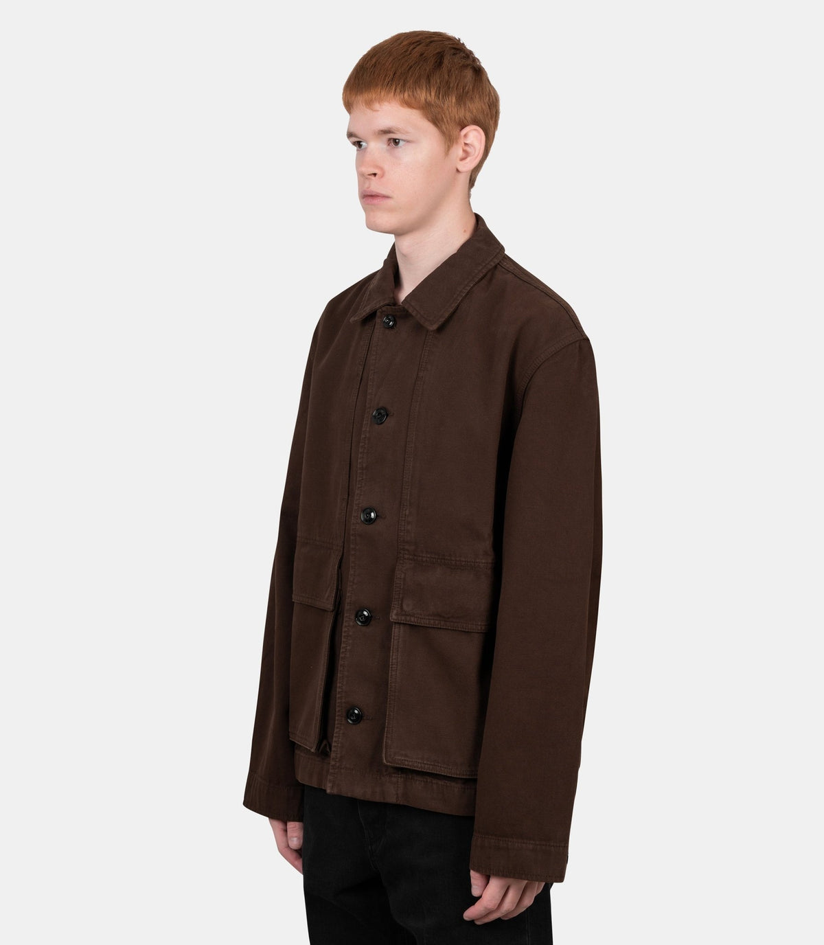 Veste boxy-OW1223-LD1077-BR512-S-Lemaire