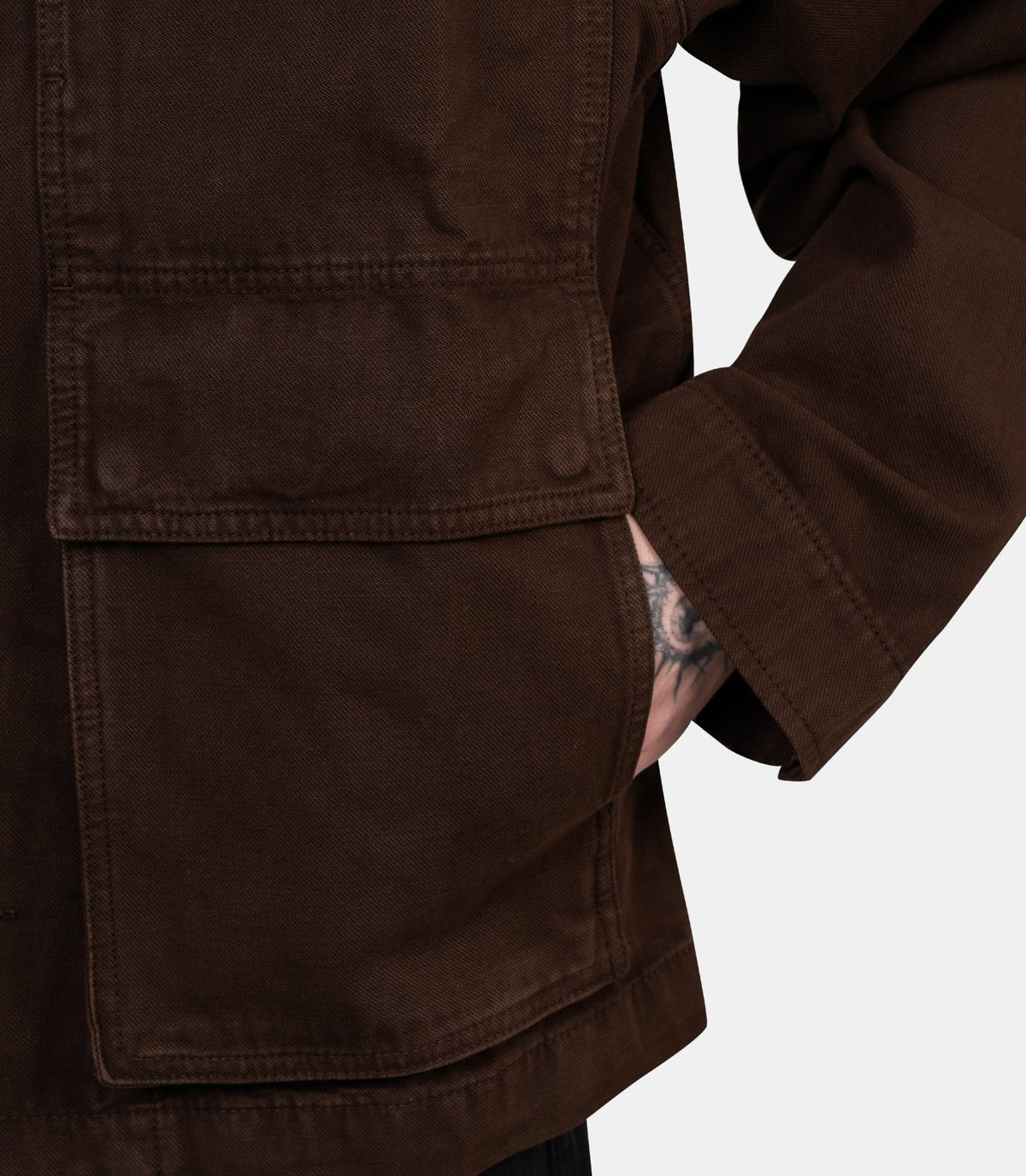 Veste boxy-OW1223-LD1077-BR512-S-Lemaire