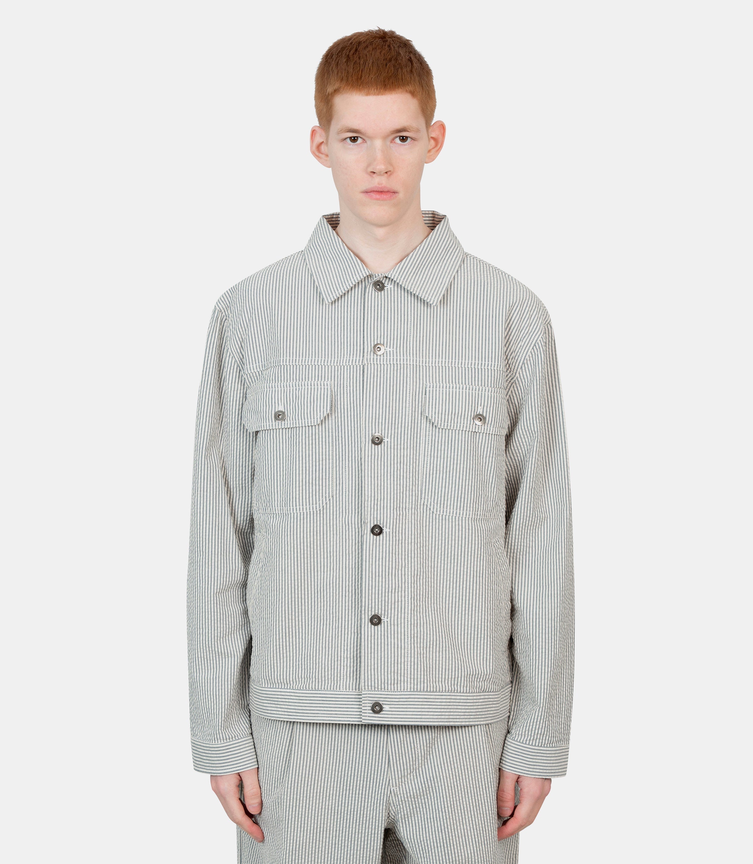Veste camionneur32515 - GREY - SUniversal works.