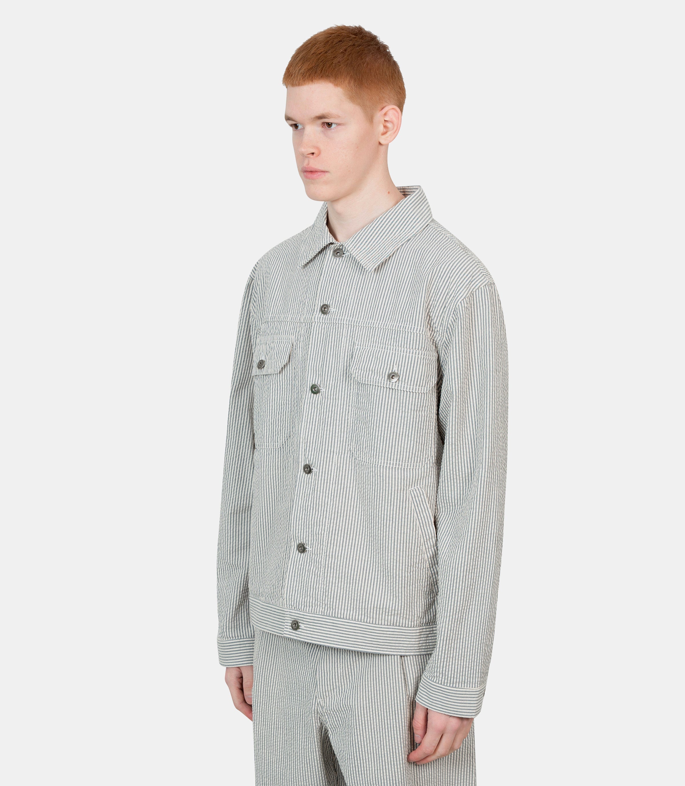 Veste camionneur32515 - GREY - SUniversal works.