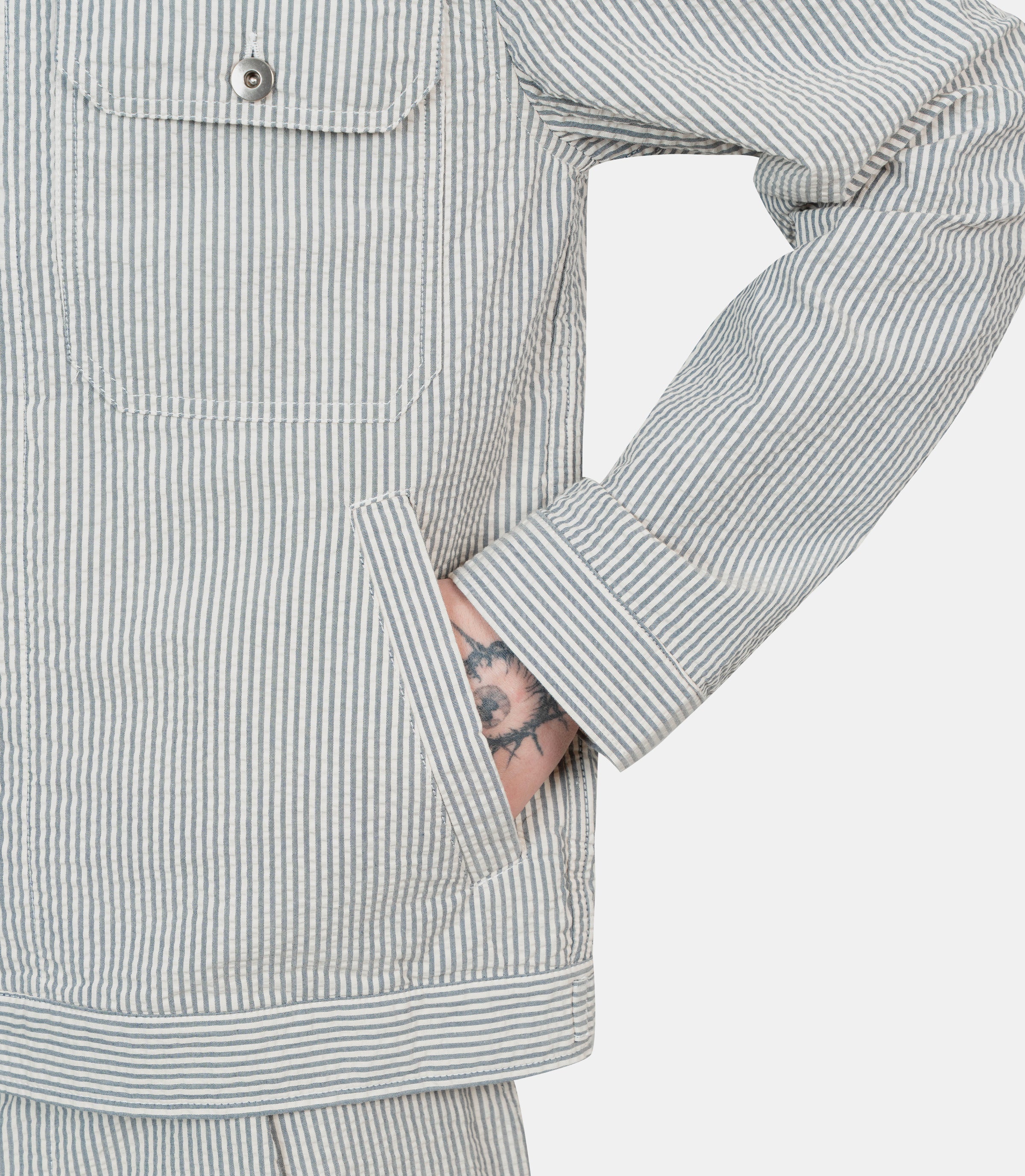 Veste camionneur32515 - GREY - SUniversal works.