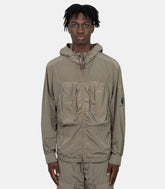Veste chemise à capuche chrome - r17CMOS156 - A005904G - 359 - FW24 - SC.p. company