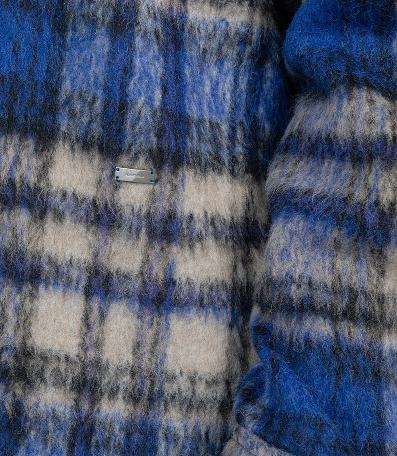 Veste chemise à carreauxBN01FWJK0118BL - BLEU - FW24 - MAder error