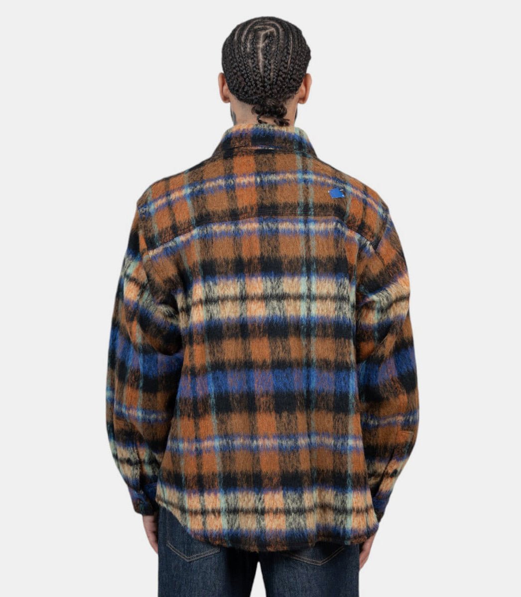 Veste chemise à carreauxBN01FWJK0118BR - MARRON - FW24 - MAder error