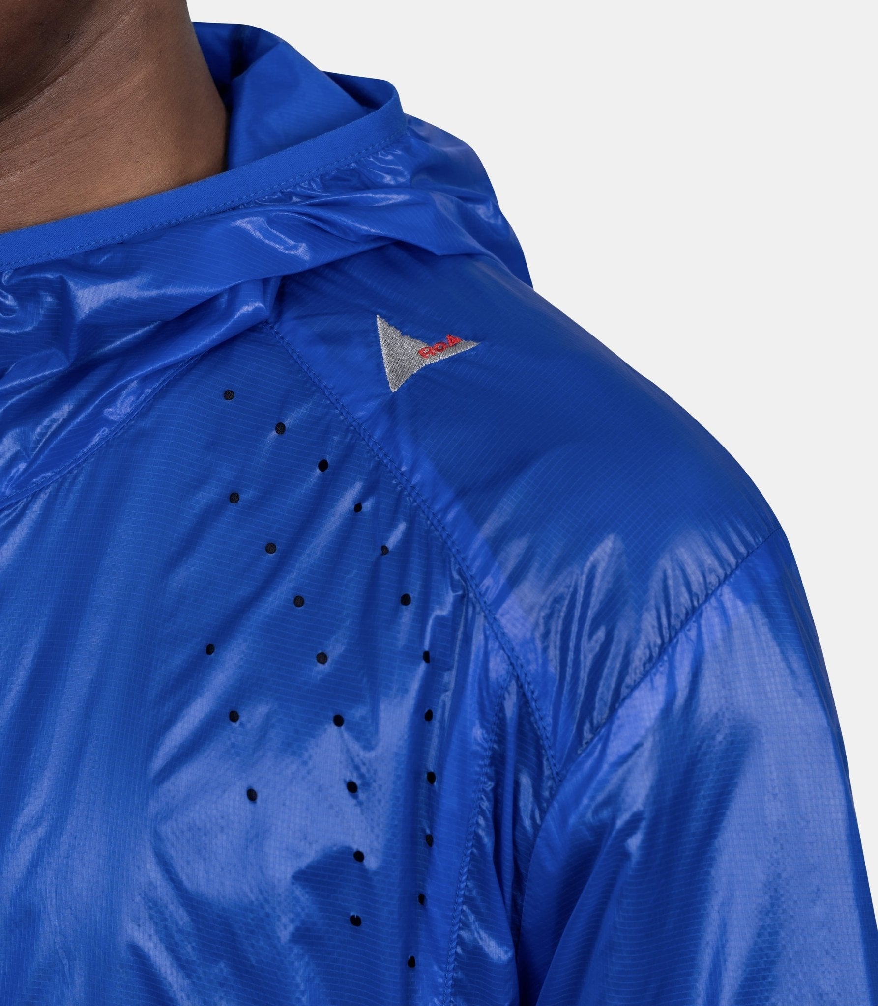 Veste coupe - vent packable hue - YBUW024FA13-BLU0001-S - Roa