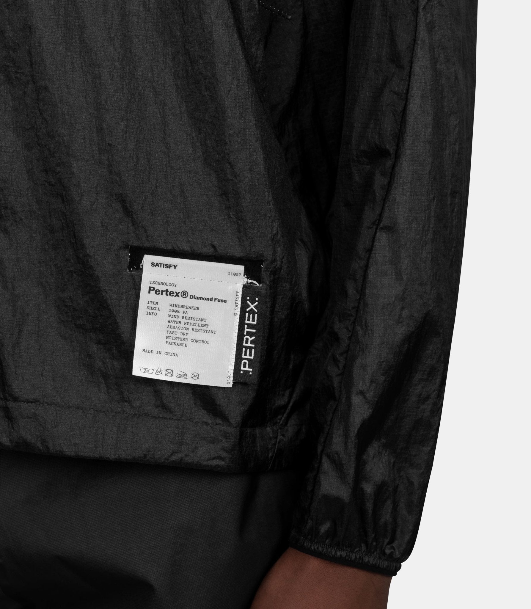 Veste coupe - vent pertex diamond fuse - 11057-BK-SA-XS - Satisfy