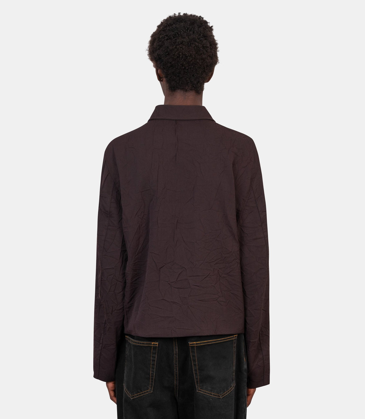 Veste courte-M4260MOB-Marron-48-Our legacy