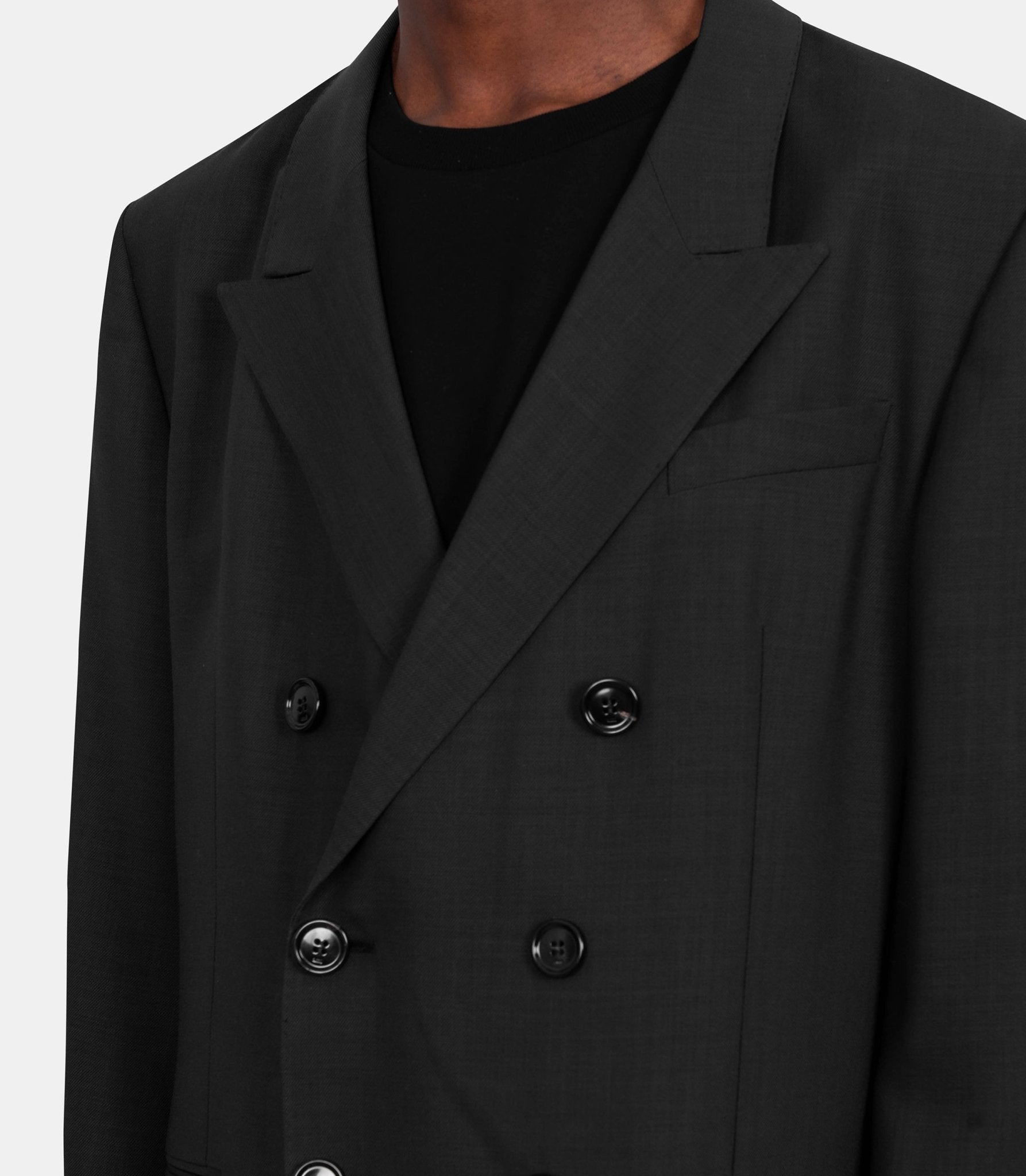 Veste croisée 6 boutons - HBV006.WV0066.020 - 48 - Ami paris