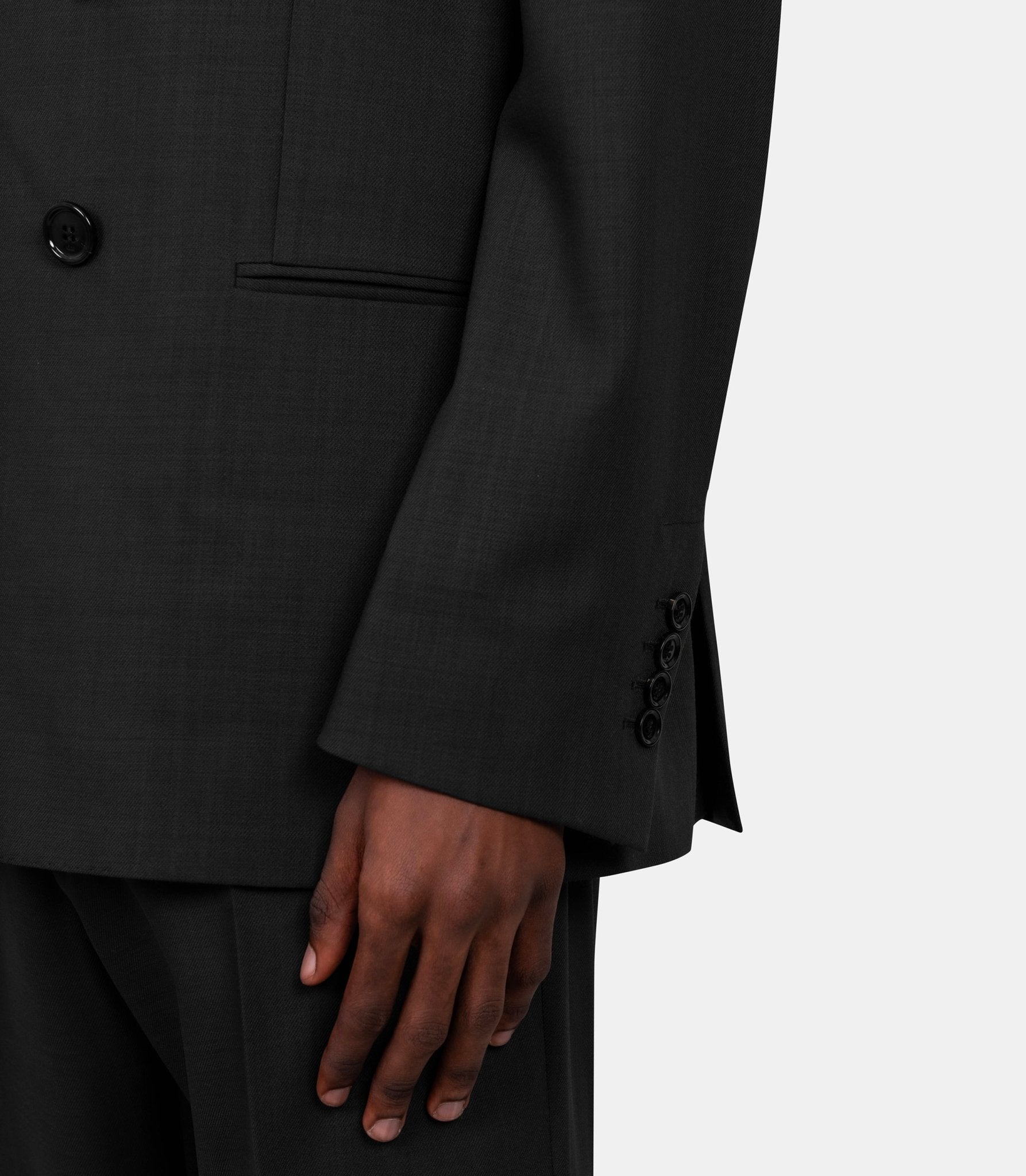 Veste croisée 6 boutons - HBV006.WV0066.020 - 48 - Ami paris