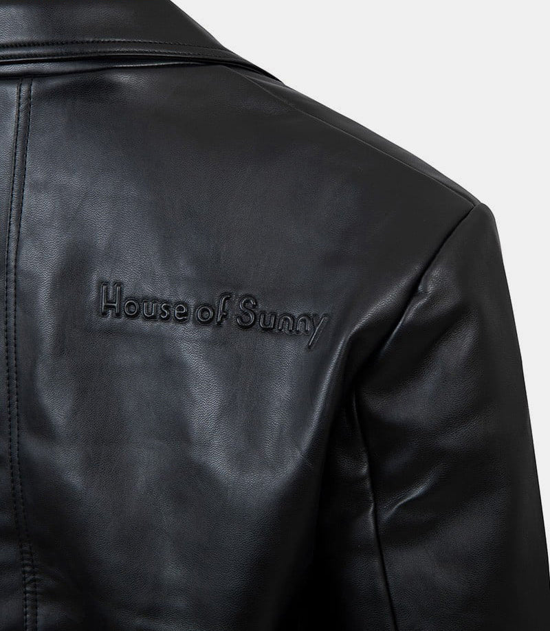 Veste de blazer à double boutonnage 80sVOL2212 - BLACK - FW23 - XSHouse of sunny