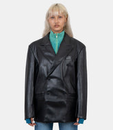 Veste de blazer à double boutonnage 80sVOL2212 - BLACK - FW23 - XSHouse of sunny