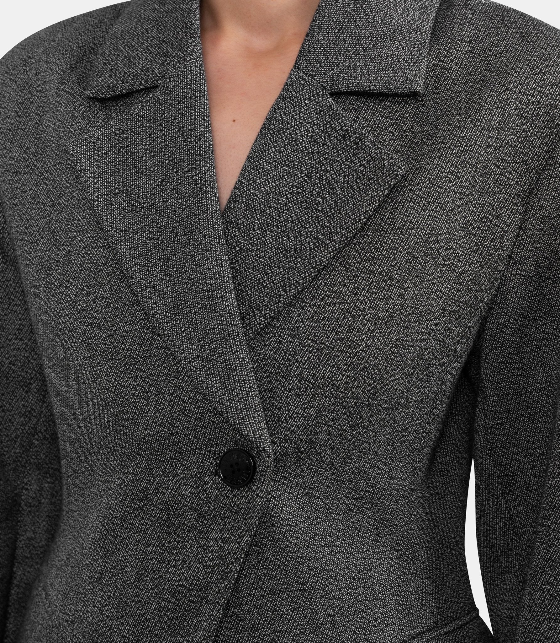 Veste de blazer en laine - A1020026-099-34 - Ganni