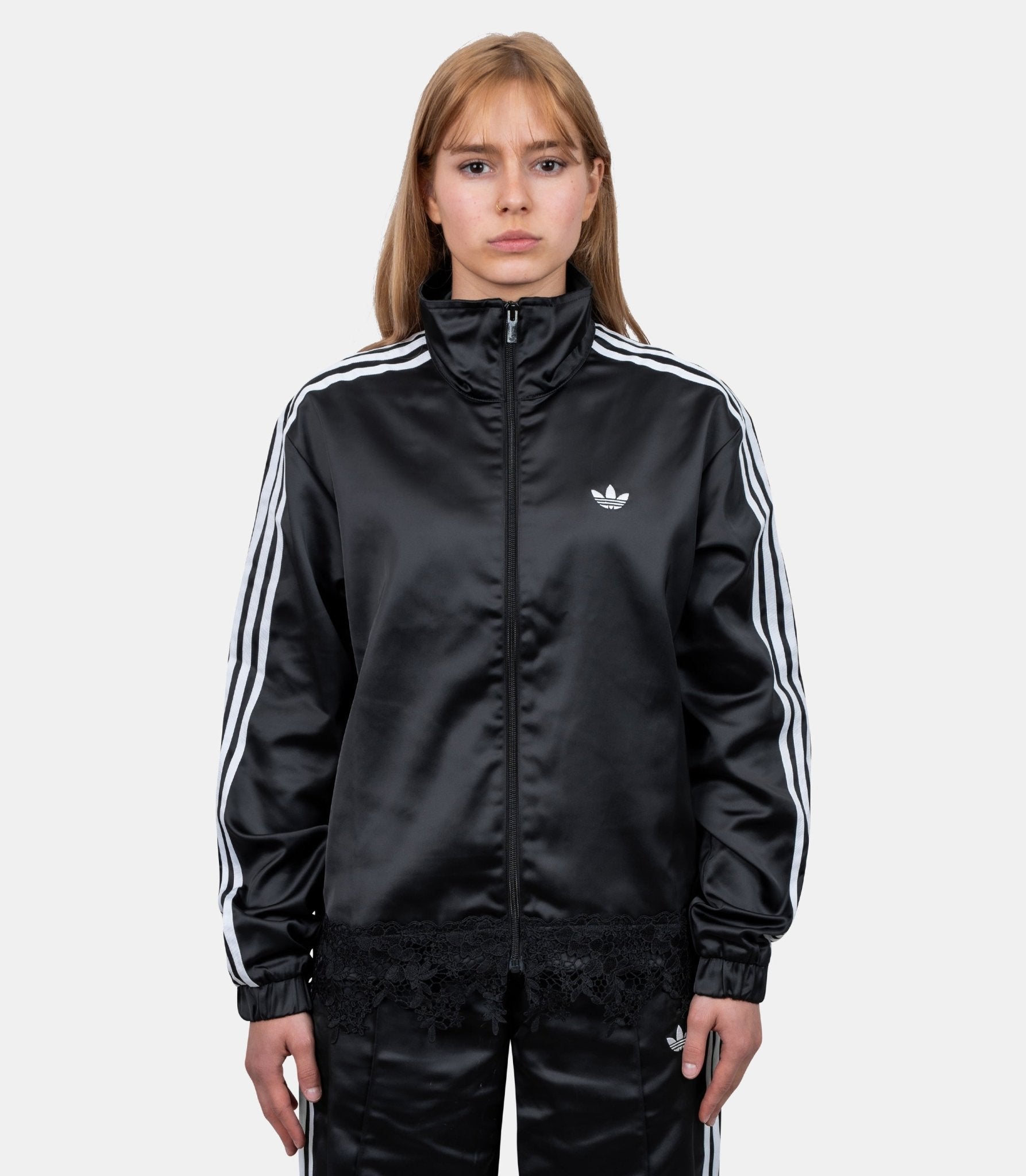 Veste de survêtement firebird dentelle - LF2670-BLACK-XS - Adidas
