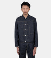 Veste de travail denim past - HM31JK002-L - Human made