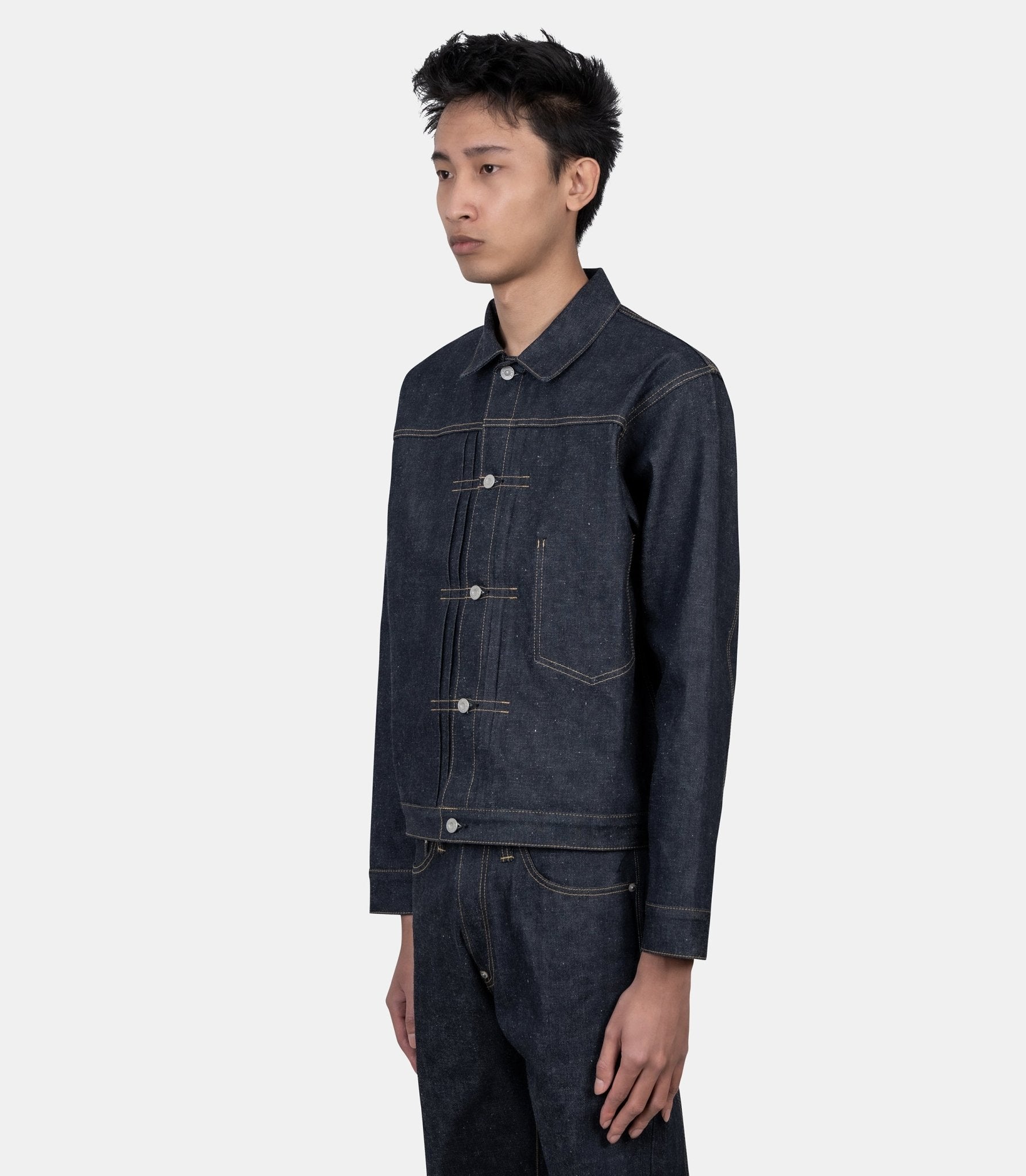Veste de travail denim past - HM31JK002-L - Human made
