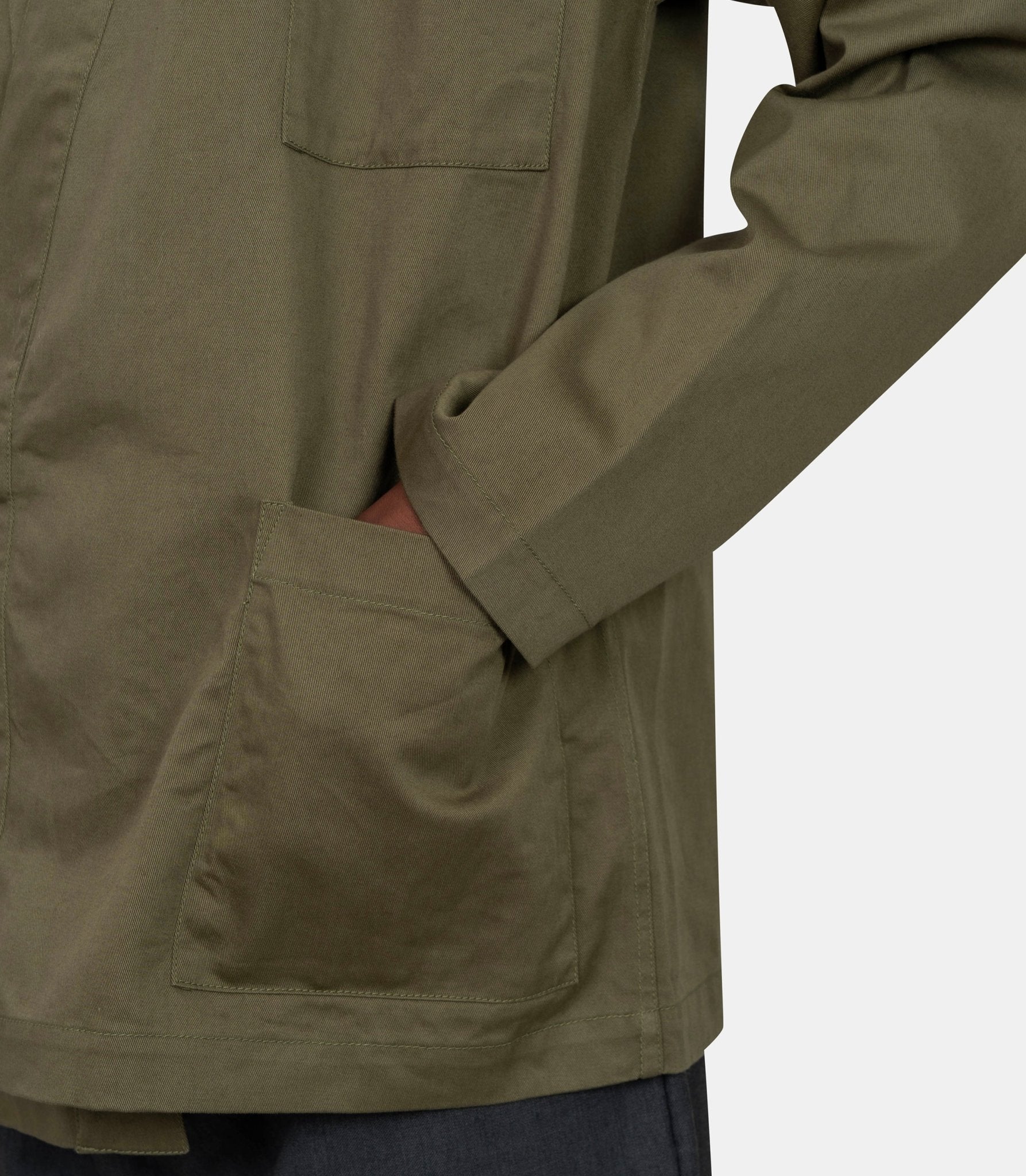 Veste de travail kyoto - 00115 - lightolive - S - Universal works.