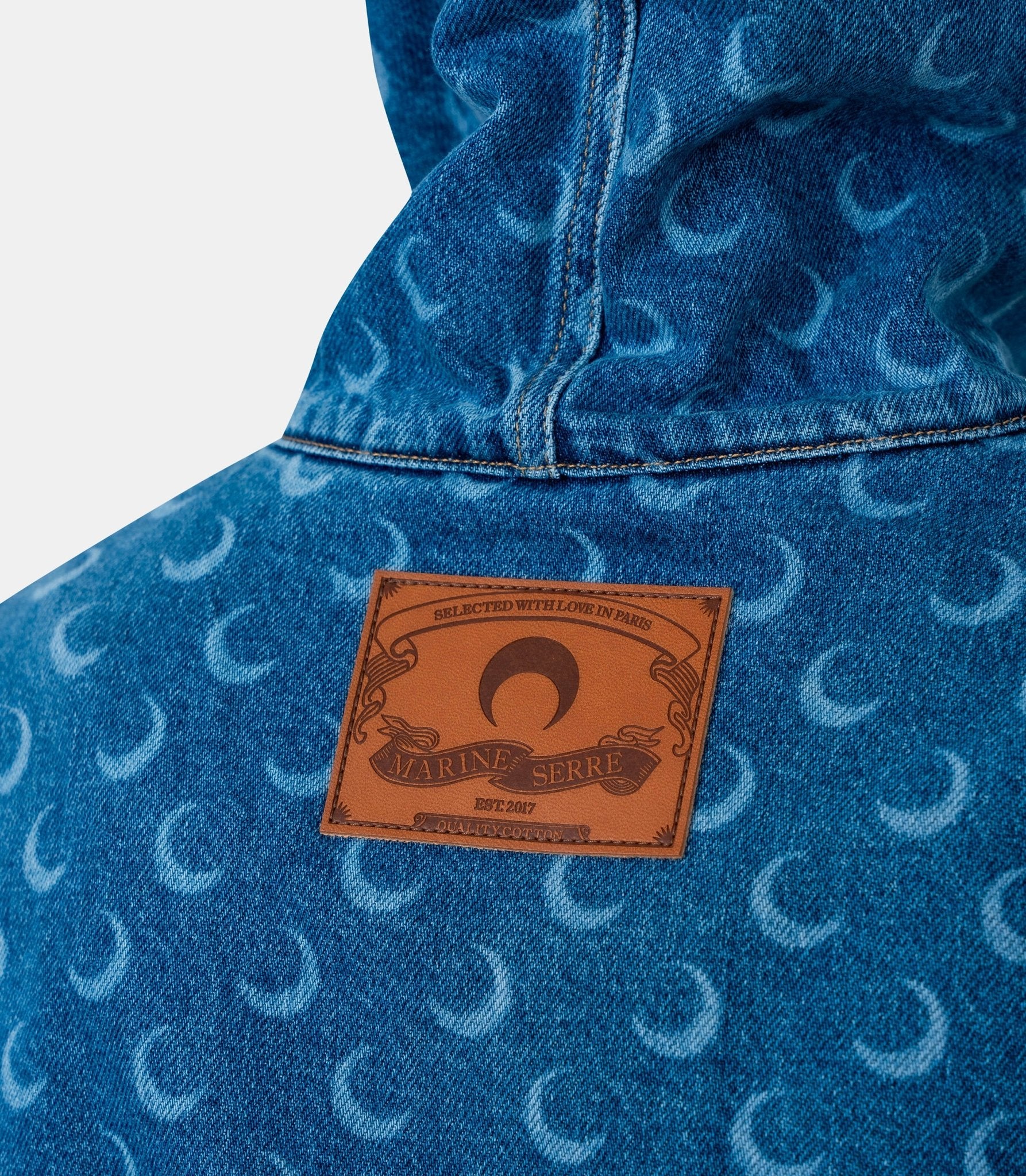 Veste denim moon - MJA071BCDEN0002-CDEN0002-44 - Marine serre