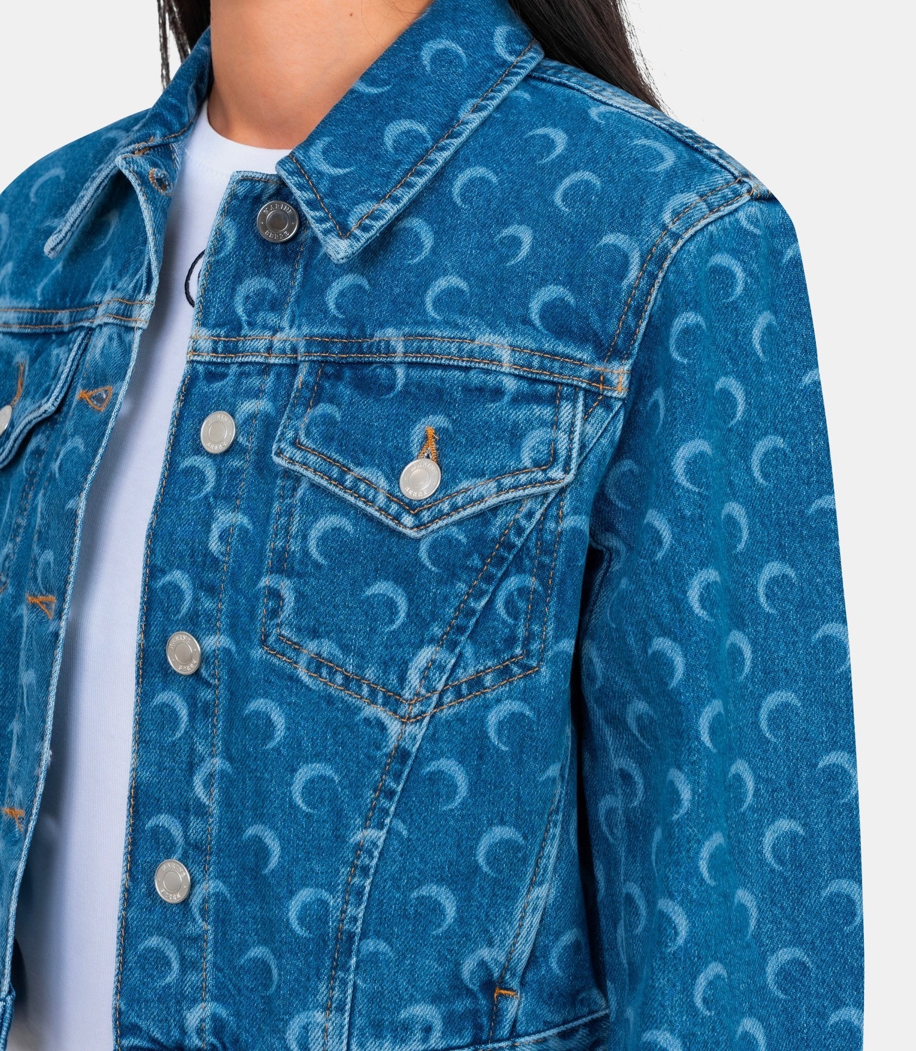 Veste denim moon - WJA041BCDEN0002 - CDEN0002 - 34 - Marine serre
