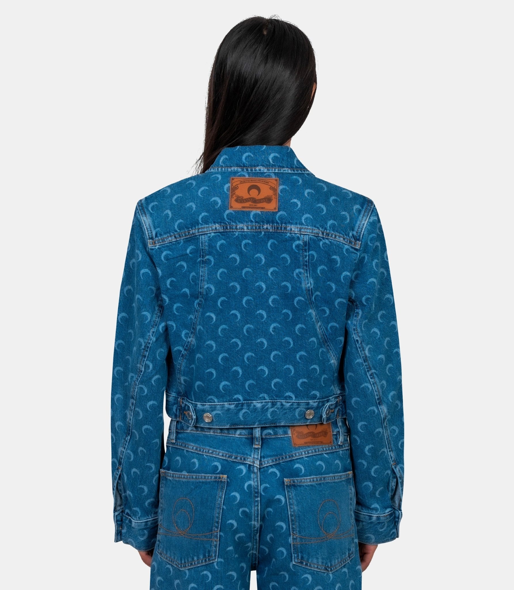 Veste denim moon - WJA041BCDEN0002 - CDEN0002 - 34 - Marine serre