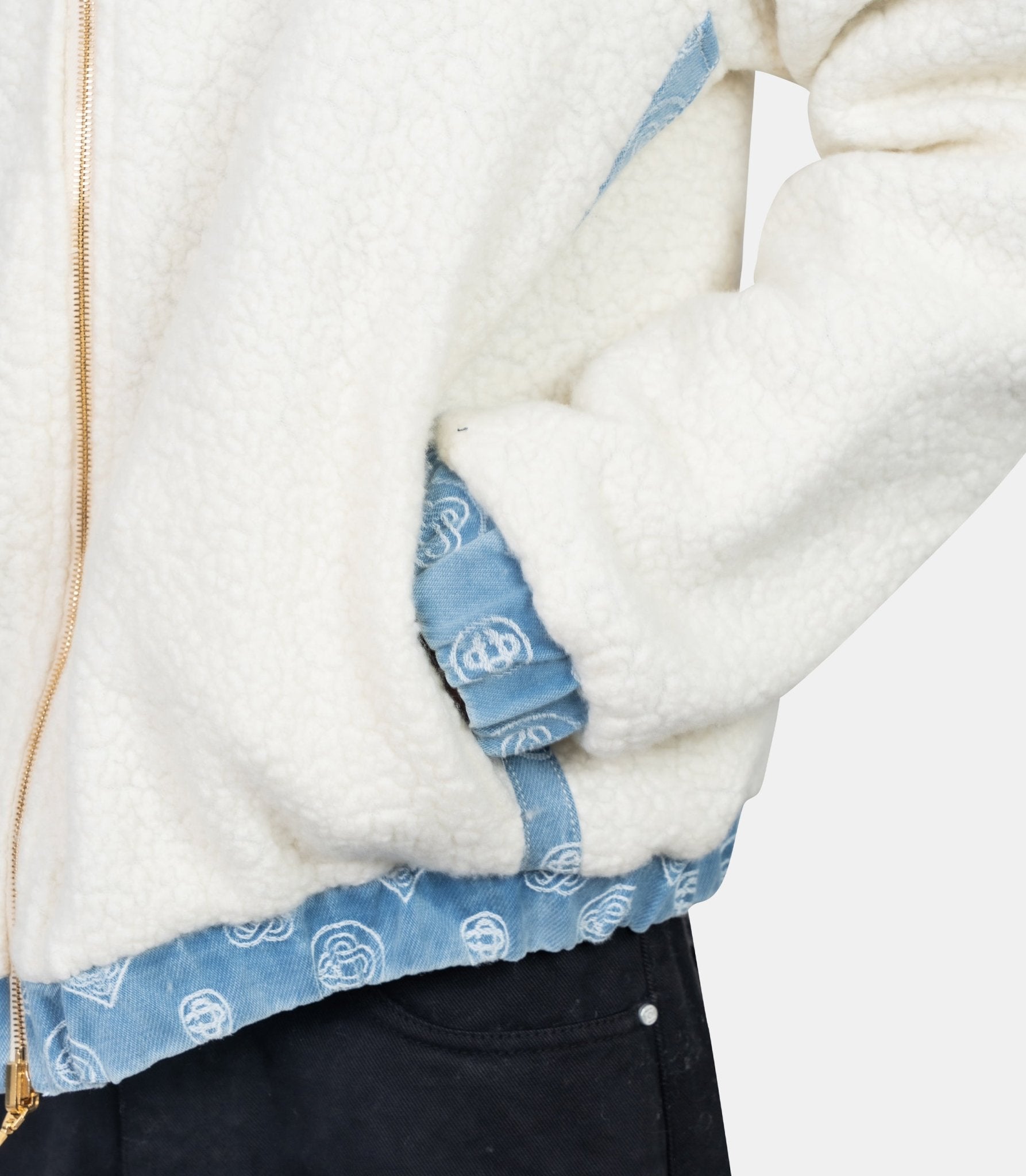 Veste denim reversible - M - AW25 - JTP - 429 - 01 - M - Casablanca