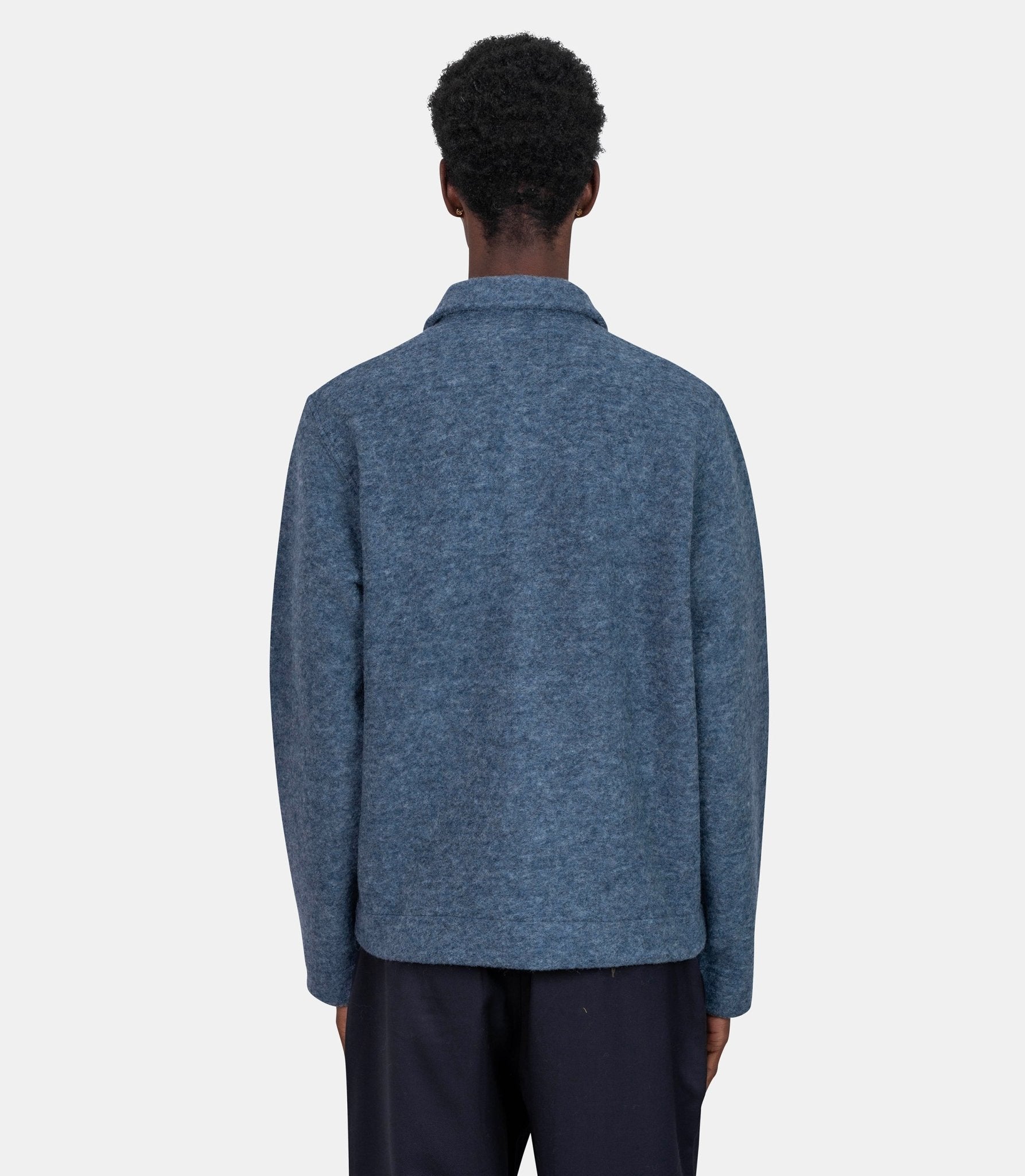 Veste d’uniforme - 00021 - slateblue - S - Universal works.