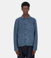 Veste d’uniforme - 00021 - slateblue - S - Universal works.
